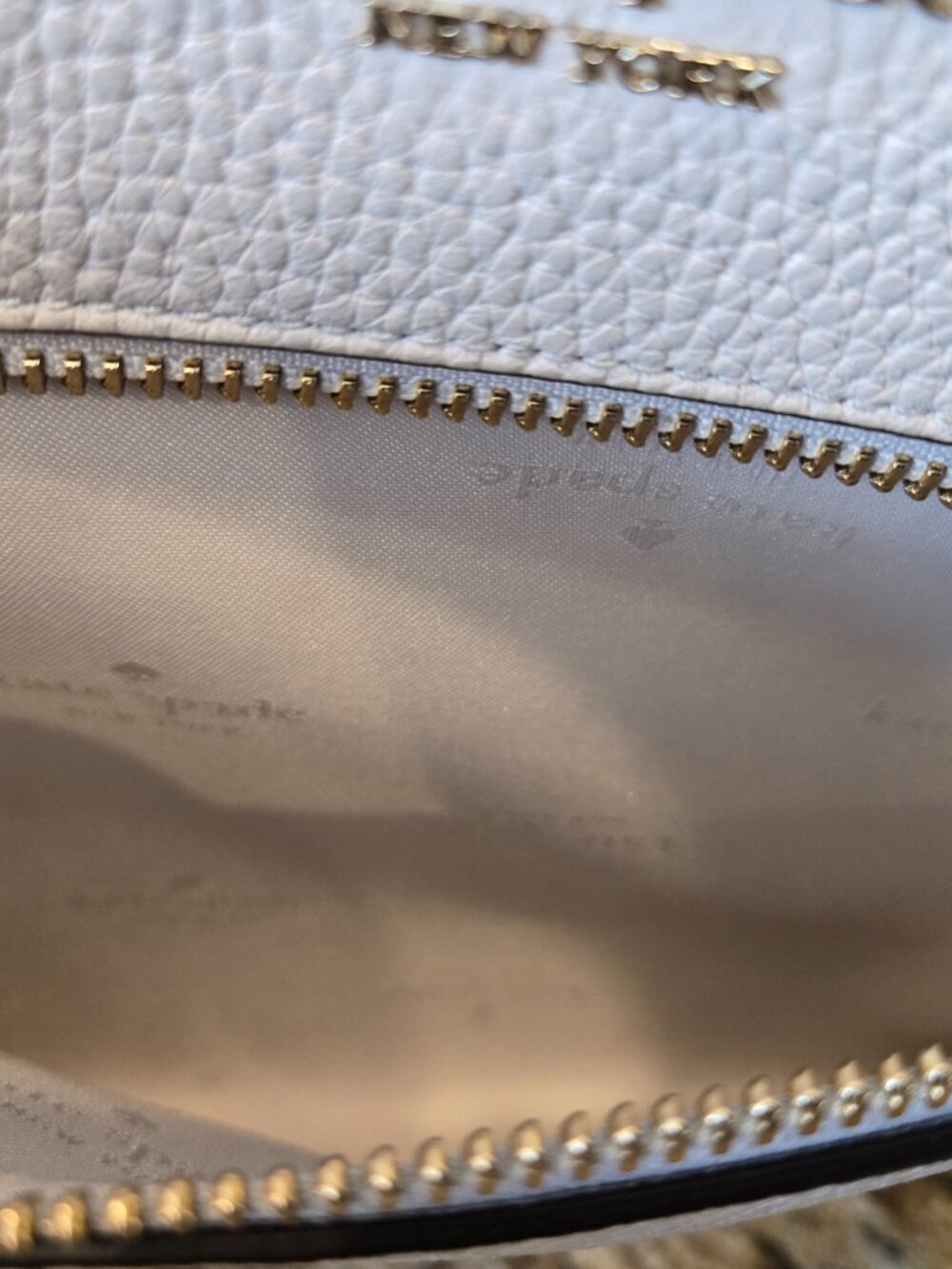 Kate Spade Lena Colorblock Large Swingpack Crossbody in Mountain Gray Multi -EUC - Picture 11 of 14